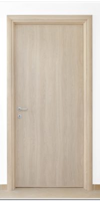 Porta in laminato plastico rovere sbiancato
